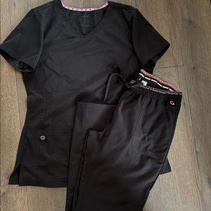 Black Heartsoul Scrubs